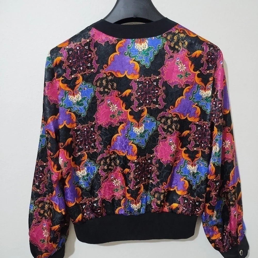 Vintage Notations Blouse Sz 10 - Picture 2 of 3